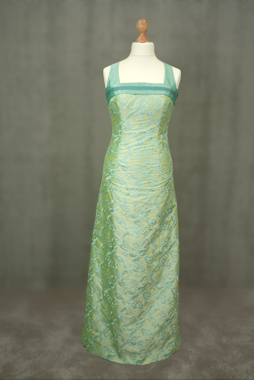 grünes Abendkleid Sigrid Nufer